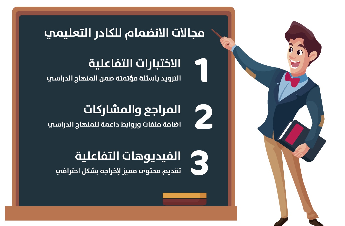  التطوع ضمن الكادر  التعليمي